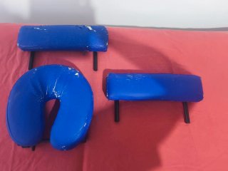 Camilla masajes plegable, 195cm  largo+funda (30€)