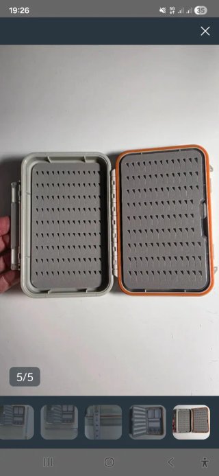 Caja Estanca para Moscas y Ninfas