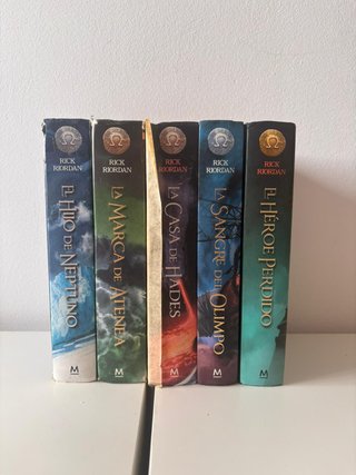Libros Saga Los Héroes del Olimpo