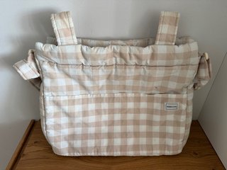 Bolsa carrito bebé Monicoton Icon Vichy Rosa
