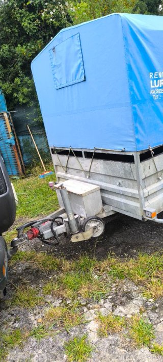 Remolque 2 ejes de 750kg