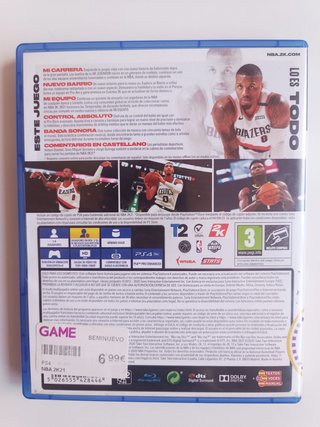 NBA 2K21 PS4 (PlayStation 4) - Lillard