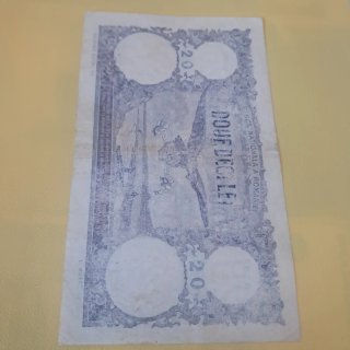 Billete Doue Decí Lei Rumanía 1929