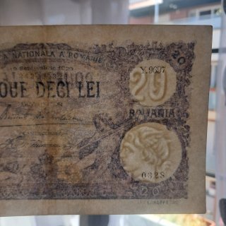 Billete Doue Decí Lei Rumanía 1929