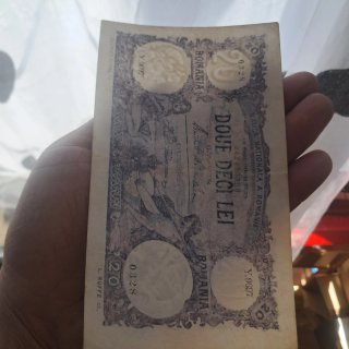 Billete Doue Decí Lei Rumanía 1929