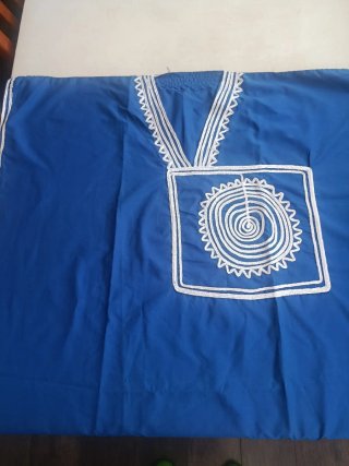 Chilaba Marroquí Bordada Talla Única