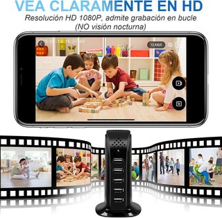 Cámara Espía WiFi Mini Oculta Inalámbrica TUYA APP