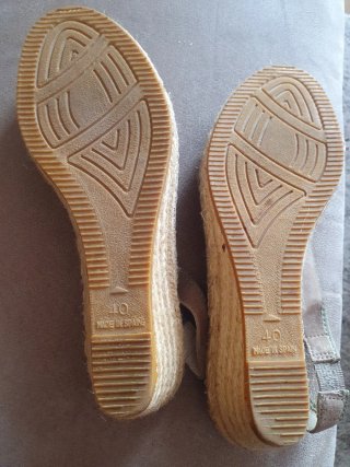 Alpargatas Vidorreta Beige Talla 40