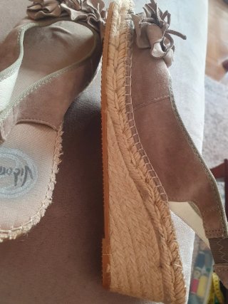 Alpargatas Vidorreta Beige Talla 40