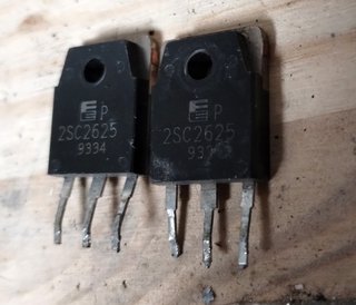 2 x Transistor NPN 2SC2625 Alta Tensione