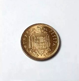 Cartucho 50 monedas 1 peseta 1953 *56 FNMT ROLLO