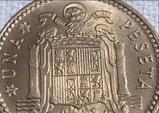 Cartucho 50 monedas 1 peseta 1953 *56 FNMT ROLLO