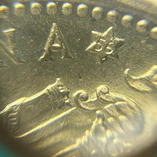 Cartucho 50 monedas 1 peseta 1953 *56 FNMT ROLLO