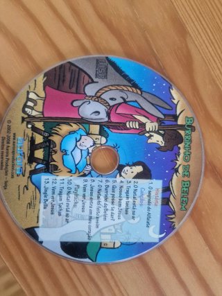 CD Infantil Burrinho de Belém Músicas Cristãs