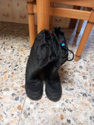 Botas descanso nieve
