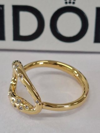 Anello Pandora Statement Organico 164676C01-52 ZYQ