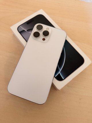 iPhone 16 Pro Max 256GB Blanco