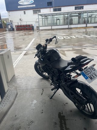 Moto Naked 125cc Negra