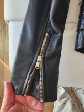 Cazadora Cuero AVIATRIX Mujer Talla M