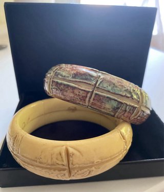 Braccialetti vintage in osso