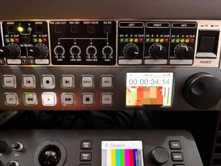 Equipo de realización audiovisual portátil