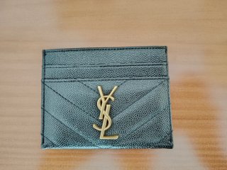 Tarjetero YSL Negro