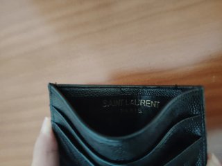 Tarjetero YSL Negro