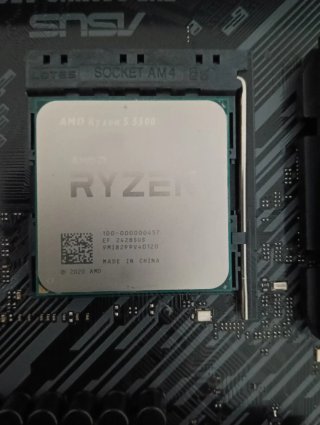 Combo Ryzen 5 5500 + Placa Asus TUF A520M + 16 ram