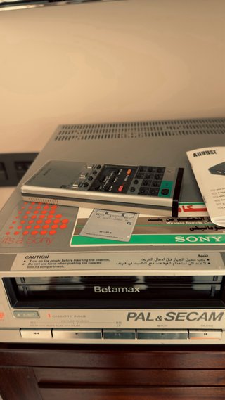 Reproductor Betamax Polaroid PAL SECAM