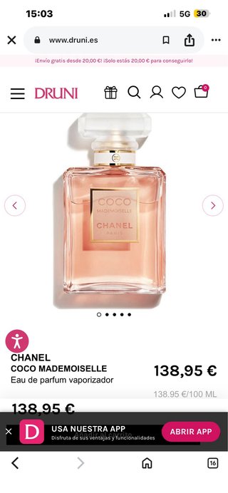 Chanel Coco Mademoiselle L'Eau Privée 100ml