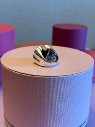 Anillo TOUS sello oso ónix Icon Color talla 14