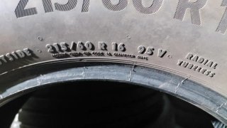 Neumáticos 215/60/16