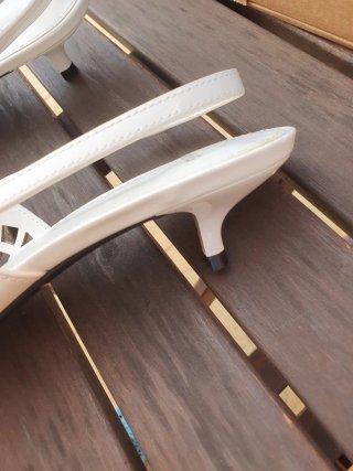Zapatos MNG Talla 41 Mujer Blancos