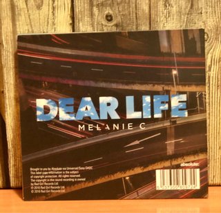 Melanie C (Spice Girls) Single 'Dear Life' Firmado