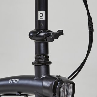 Bicicleta Eléctrica Plegable E Fold 100 Negro