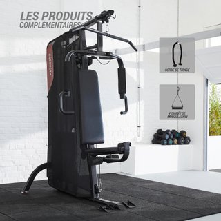 Multiestación musculación compact con cargas guiadas Home