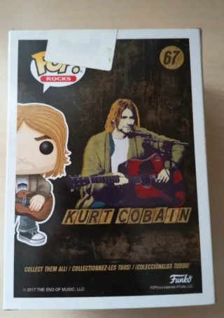 Funko Pop! Kurt Cobain 67 Rocks Exclusive
