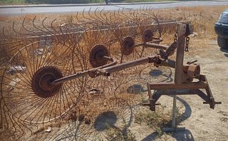Rastrillo hilerador de 4 soles