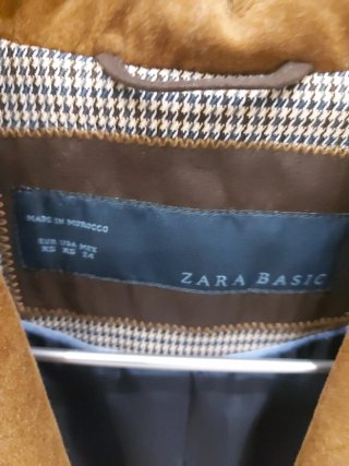Americana pana Zara marrón