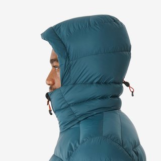 Plumífero de montaña y trekking con capucha Hombre Forclaz