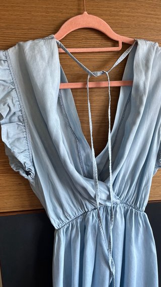 Vestido de verano azul