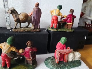 Pastori presepe vintage, euro 25 cad.