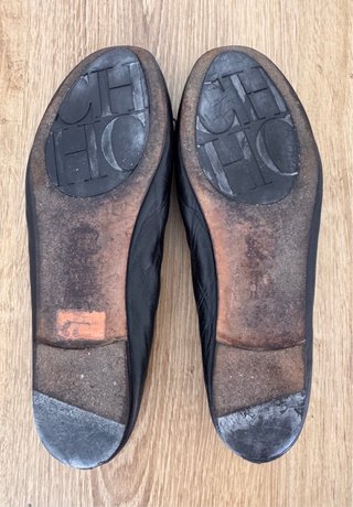 Bailarinas Carolina Herrera Negras Talla 39