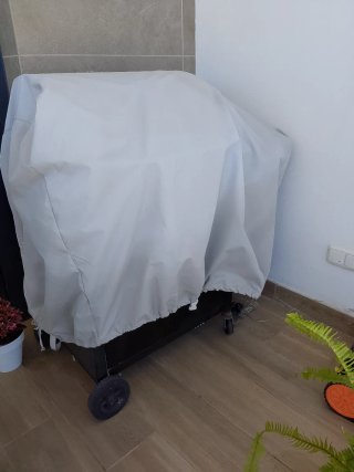 Barbacoa de gas 4 quemadores. Regalo funda.