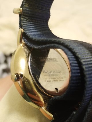 Reloj Slazenger Azul y Dorado