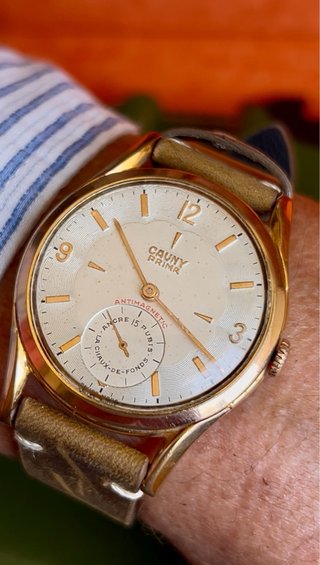 Reloj Cauny Prima Antimagnético Vintage