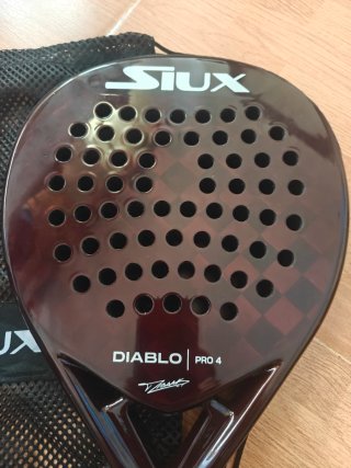 Pala pádel Siux Diablo Pro 4 + funda