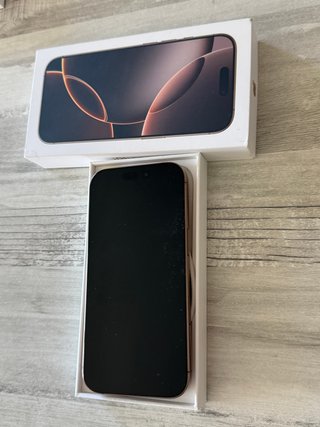 iPhone 16 Pro 128GB - 98% Batería factura