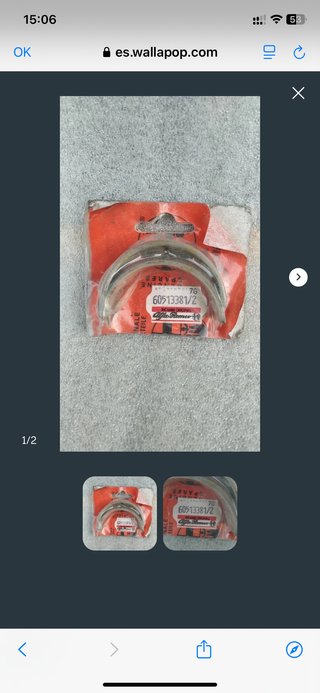 Cojinetes Biela Alfa Romeo 75/156 60513381/2