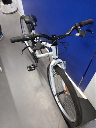 Bicicleta niños 24 pulgadas Riverside 100 blanco 9-12 años